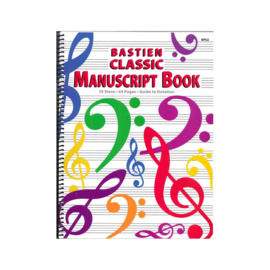 KP52 - Bastien Classic Manuscript Book - Bastien