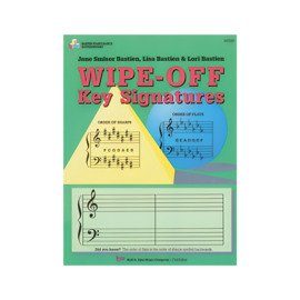 WP289 - Wipe-Off - Key Signatures - Level 1 - Bastien