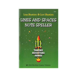 KP23 - Lines and Spaces Note Speller - Bastien Theory Boosters - Level 1
