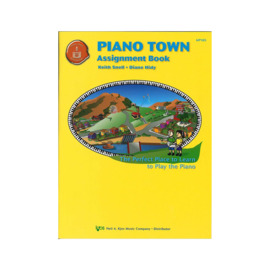 MP165 - Assignment Book - Piano Town - Keith Snell