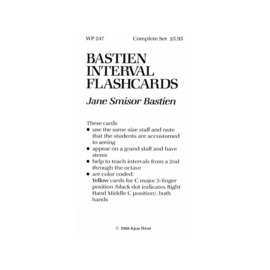 WP247 - Bastien Interval Flashcards