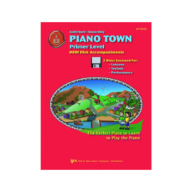 MP100MD - MIDI Disk Accompaniments - Primer - Piano Town - Keith Snell