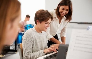 piano lesson