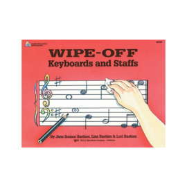 WP269 - Wipe-Off - Keyboards and Staffs - Bastien