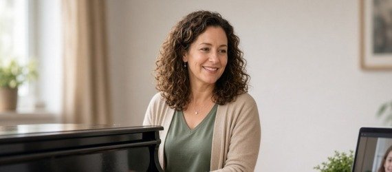 Online Piano Lessons for Teachers: Pros, Cons, and How to Teach Well Remotely