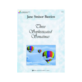 WP407 - Three Sophisticated Sonatinas - Elementary - Bastien
