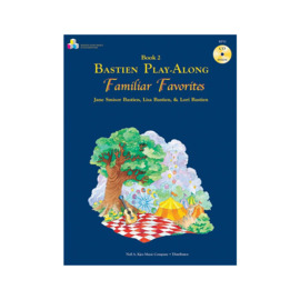 KP12 - Bastien Play-Along Familiar Favorites - Book 2 (Bk&Cd)
