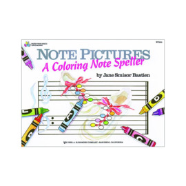 WP250 - Note Pictures - A Coloring Note Speller - Level 1 - Bastien