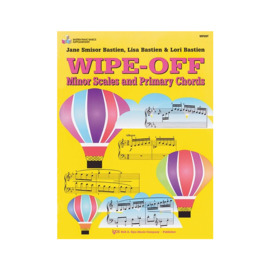 WP297 - Wipe-Off - Minor Scales and Primary Chords - Level 3 - Bastien