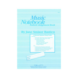 GP16 - Music Notebook - Bastien