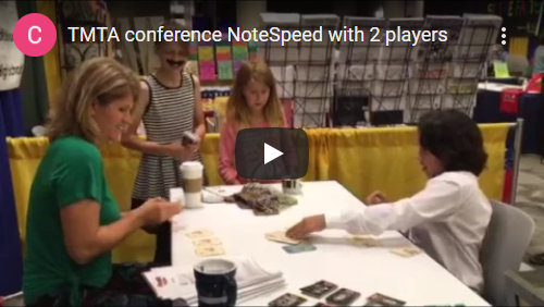 Notespeed Level 5 uses Low C up to Bass C