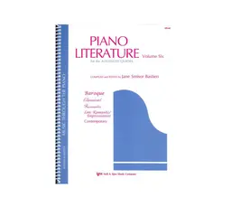 GP442 - Piano Literature - Volume 6 - Level 7 - Bastien thumbnail 1