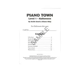 MP151 - Piano Town Halloween - Level 1 - Keith Snell thumbnail 4