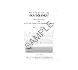 WP293 - Practice Party - Bastiens Invitation to Music - Primer thumbnail 2