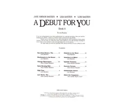 WP268 - A Debut for You - Book 4 - Level 3,4 - Bastien thumbnail 2