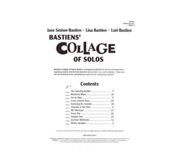 WP403 - Bastiens' Collage of Solos - Book 3 - Level 2 thumbnail 2