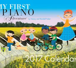 Faber Piano Adventures - 2017 My First Piano Adventure Calendar thumbnail 1