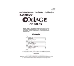 WP405 - Bastiens' Collage Of Solos - Book 5 - Level 4 thumbnail 2