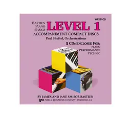 Bastien Piano Basics: Accompaniment CDs - Level 1 Complete thumbnail 1