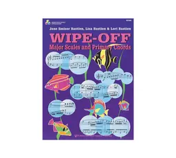 WP298 - Wipe-Off - Major Scales and Primary Chords - Level 3 - Bastien thumbnail 1