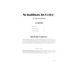 WP261 - Sonatinas In Color - Level 2 - Bastien thumbnail 2