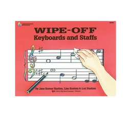 WP269 - Wipe-Off - Keyboards and Staffs - Bastien thumbnail 1