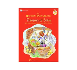 KP16 - Bastien Play-Along Treasury Of Solos - Book 1 - Level 1,2,Primer thumbnail 1