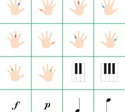 My First Piano Adventure - Flashcard Sheets thumbnail 2