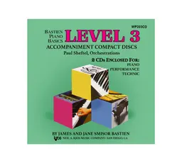 Bastien Piano Basics: Accompaniment CDs - Level 3 Complete thumbnail 1