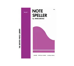 WP20 - Note Speller - Level 1 - Bastien Piano Library thumbnail 1