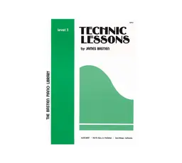 Technic Lessons - Level 3 - Bastien Piano Library thumbnail 1