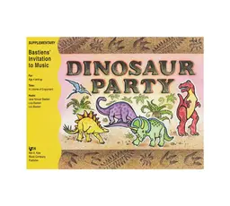 WP292 - Dinosaur Party - Book C - Bastiens Invitation to Music - Primer thumbnail 1