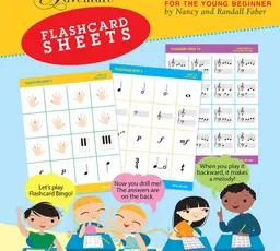 My First Piano Adventure - Flashcard Sheets thumbnail 1