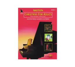 KP7B - Bastien Christmas For Adults, Book 1 (Book Only) thumbnail 1