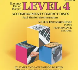 Bastien Piano Basics: Accompaniment CDs - Level 4 Complete thumbnail 1