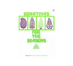 GP310 - Sonatinas for the Seasons - Level 4 - Bastien thumbnail 1