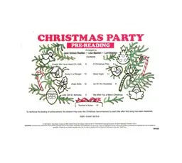WP282 - Pre Reading: Christmas Party - Book A - Bastiens Invitation to Music - Holiday Music - Primer thumbnail 2