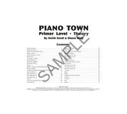 MP110 - Piano Town - Theory - Primer - Keith Snell thumbnail 2