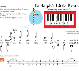 My First Piano Adventure® - Christmas Book A thumbnail 4