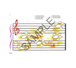 WP251 - Note Designs - A Coloring Note Speller - Level 1 - Bastien thumbnail 2