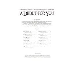 WP265 - A Debut for You - Book 1 - Level 1 - Primer - Bastien thumbnail 2