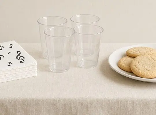 How to Set a Simple Piano Recital Reception Table