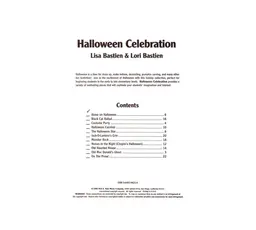 WP400 - Halloween Celebration - Elementary - Bastien thumbnail 2