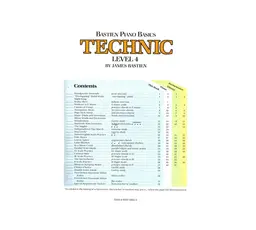 Bastien Piano Basics: Technic - Level 4 thumbnail 2