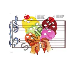 WP250 - Note Pictures - A Coloring Note Speller - Level 1 - Bastien thumbnail 3