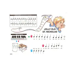 WP282 - Pre Reading: Christmas Party - Book A - Bastiens Invitation to Music - Holiday Music - Primer thumbnail 3
