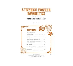 WP27 - Stephen Foster Favorites - Level 1 - Bastien thumbnail 2