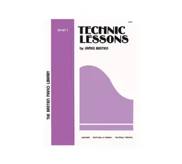 Technic Lessons - Level 1 - Bastien Piano Library thumbnail 1