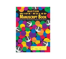 KP51 - Bastien Wide-Ruled Manuscript Book thumbnail 1