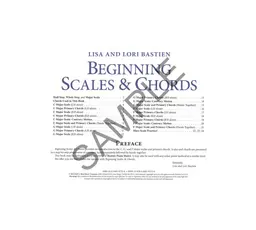 WP436 - Beginning Scales and Chords - Book 1 - Early Elementary - Bastien thumbnail 2